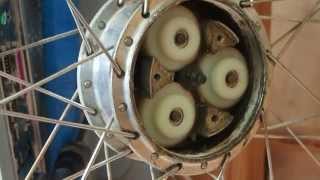 Q100 hub motor new cogwheels instead of destroyed [upl. by Dohsar]