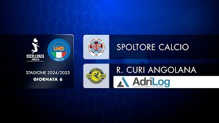 Eccellenza Abruzzo 6° giornata  Spoltore  Renato Curi Angolana 13 [upl. by Alyak]