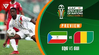 🔴 EQUATORIAL GUINEA vs GUINEA  Africa Cup of Nations 2023 Round of 16 Preview✅️ Highlights❎️ [upl. by Zalucki471]