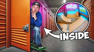 We Built a HIDDEN Skatepark in Public [upl. by Dunkin]