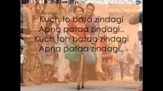 Zindagi Kuch Toh Bata Full Song with LYRICS  Bajrangi Bhaijaan [upl. by Jonell978]