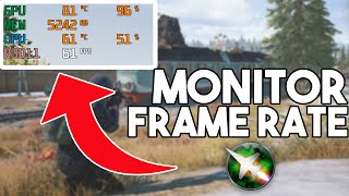 How to monitor Frame rate in any games MSI Afterburner FPS Counter [upl. by Rovert]