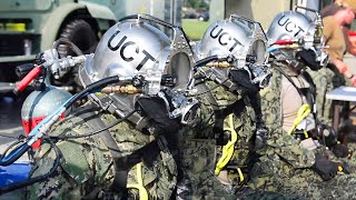 Skilled US Navy Divers Going Deep Underwater for Scary Construction Job [upl. by Nnayecats]