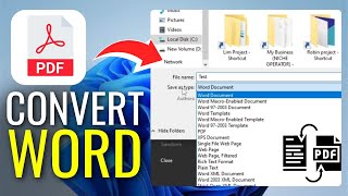 How to Convert PDF File to Word  Full Guide [upl. by Haveman275]