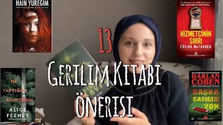 PSİKOLOJİK GERİLİM ÖNERİLERİM kitapönerisi kesfet [upl. by Noirret910]