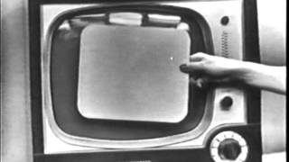 Vintage old 1950s Westinghouse 17quot Lynwood Television TV Commercial 1950 [upl. by Nojram]