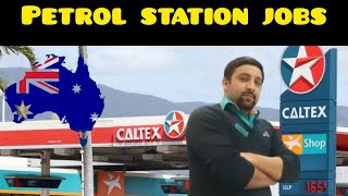 Australia Petrol Station Jobs  caltex Petrol Station  Student Life Australia [upl. by Nylrad15]