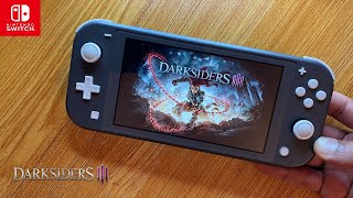 Darksiders 3 Nintendo Switch Lite Gameplay [upl. by Elcin]