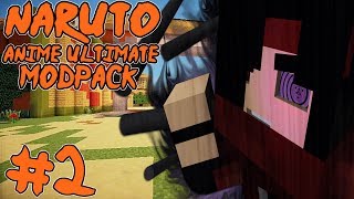 BEFRIENDING A TAILED BEAST  Naruto Anime Ultimate Modpack Episode 2 Minecraft Naruto Anime Mod [upl. by Marala]