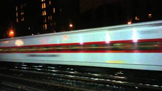 MetroNorth WassaicBound P32ACDM Locomotive Passes Fordham Road [upl. by Strawn]