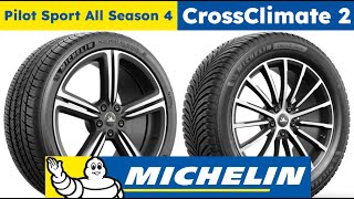 Michelin Pilot Sport All Season 4 vs Michelin Cross Climate 2 [upl. by Bullis]