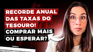 RECORDE anual de taxas do Tesouro Direto É hora de comprar ou de esperar subir ainda mais [upl. by Westbrook]