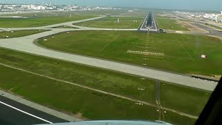 Cockpit Landing in Frankfurt  Boeing 737500 FullHD [upl. by Su]