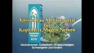 Klosterfrau Melissengeist Werbung 1987 [upl. by Htebazil996]