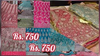 Rs 750 Bridal Lehengas Pari Designer Sarees [upl. by Anoerb]