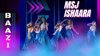 Second Place MSJ Ishaara  BAAZI 2024 Bollywood Fusion  High School Dance Competition [upl. by Aili]