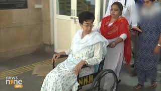 Delhi Water Minister Atishi discharged from Lok Nayak Hospital posttreatment  Delhi News  News9 [upl. by Nohsauq231]