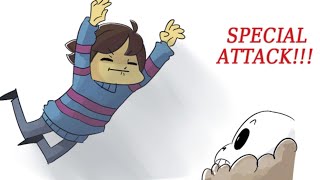 Frisks Special Attack  Undertale Comic Dub [upl. by Mendes]