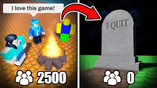 Why these ROBLOX GAMES DIED [upl. by Nadbus]