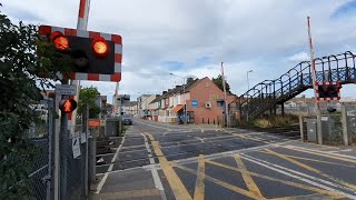 Gillingham Level Crossing Kent [upl. by Ludeman]