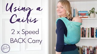 Oscha Cairis Baby to Toddler  BACK Carry  2x speed [upl. by Capriola876]