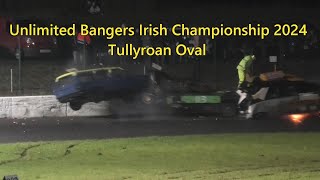 Unlimited National Banger Irish championship Tullyroan Oval 2024 [upl. by Tnomal]