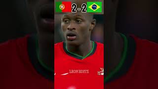 Portugal VS Brazil Imaginary Penalty Shootout Highlights  ronaldo vs neymar [upl. by Kwei]