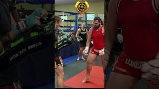 Home Muay Thai Training Tips for Beginners Awesome Muay Thai Drills Sparring Techniques [upl. by Hogle]