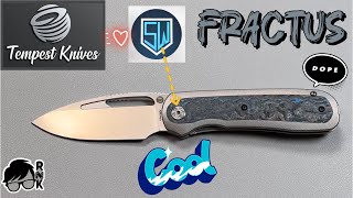 Unboxing my Tempest Knives Fractus knife… yes I finally got one [upl. by Eissahc]