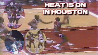 Michael Jordan vs Hakeem Olajuwon  Brutal Circus Road Trip  MJ Needs Big 4th Quarter Comeback [upl. by Ysle18]