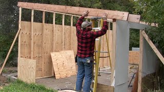 Building a Storage Shed  start to finish [upl. by Jase450]