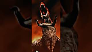 Dinosaur King Terry VS Jurassic ParkWorld Rexy dinosaurking edit vsbattles jurassicpark dino [upl. by Ecirual523]