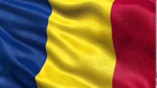 Realistic flag of Romania waving in the wind [upl. by Kezer]