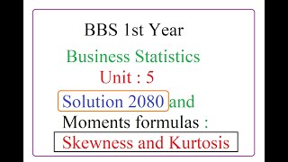 BBS 1st Year Business Statistics [upl. by Aronid]