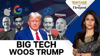 MaraLago Diplomacy Why Big Tech is Cozying Up to Trump  Vantage with Palki Sharma [upl. by Rehttam]