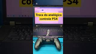 Analógico controle PS4 mexe sozinho SOLUÇÃO [upl. by Lorollas]