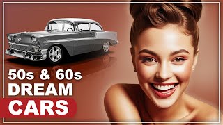 Racing to the Past 20 Iconic American Dream Cars of the 1950s60s [upl. by Jean]