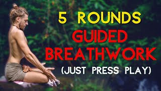 MINDBLOWING Full Guided Breathwork Session  5 Rounds  Meditation [upl. by Sane]