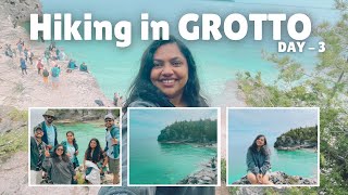 Full Hiking Experience in GROTTO  TOBERMORY [upl. by Audley415]