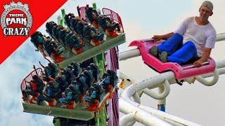 10 Rare and Unique Roller Coasters [upl. by Atnom256]