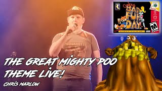 The Great Mighty Poo Song Live  Chris Marlow [upl. by Thackeray]