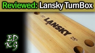 Lansky TurnBox Sharpener  Classic budget crockstick sharpener Reviewed [upl. by Ordnajela]