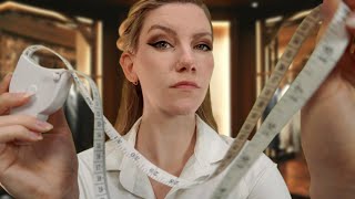 Rude Dramatic Tailor Annoyed By Your Perfection 🧵 Personal Attention amp Measuring ASMR Compliments [upl. by Marsland]