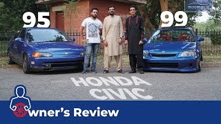 Honda Civic 1995 amp Civic 1999 Owners Review Price Specs amp Features  PakWheels [upl. by Lynnett789]