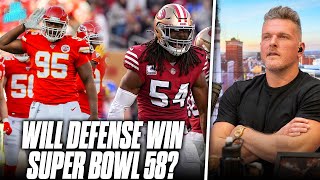 The More Physical Defense Will Be The Key In Winning Super Bowl 58  Pat McAfee Reacts [upl. by Odranar]