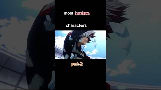 most broken characters anime edit kakashihatake eren shigarakitomura [upl. by Tome]