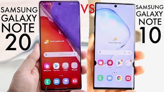 Samsung Galaxy Note 20 Vs Samsung Galaxy Note 10 In 2023 Comparison Review [upl. by Ackerman148]