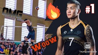 Batsuuri Monster Of Volleyball🔥 Top 5 Workouts that Makes him MVP  Mangolian Player [upl. by Elizabet]