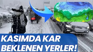 SOĞUK HAVA DALGASI GELİYOR KAR NEREDE VAR [upl. by Mittel]