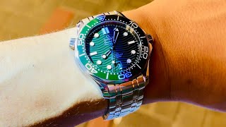 Omega Seamaster Diver 300m Green Impressions BLACK OR GREEN [upl. by Mady892]